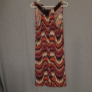 New Directions sleeveless midi dress Large